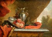 Nicolas de Largilliere Nature morte a l aiguiere oil